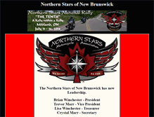 Tablet Screenshot of nb.northernstarsrider.ca